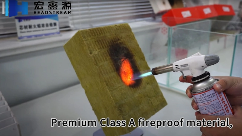 พรีเมี่ยมชั้น A ทนไฟวัสดุแผงแซนวิช!