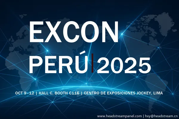 Headstream Holding Group เพื่อจัดแสดงที่2025 excon perú Expo-visit Booth C116!