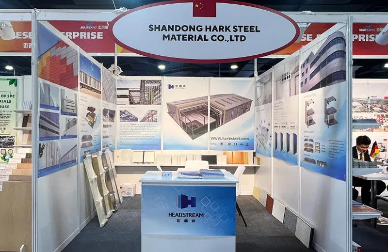 Headstream โชว์ผลงานโซลูชั่นซองจดหมายอาคารที่เป็นนวัตกรรมใหม่ที่7th Erbil International Building Materials Exhibition